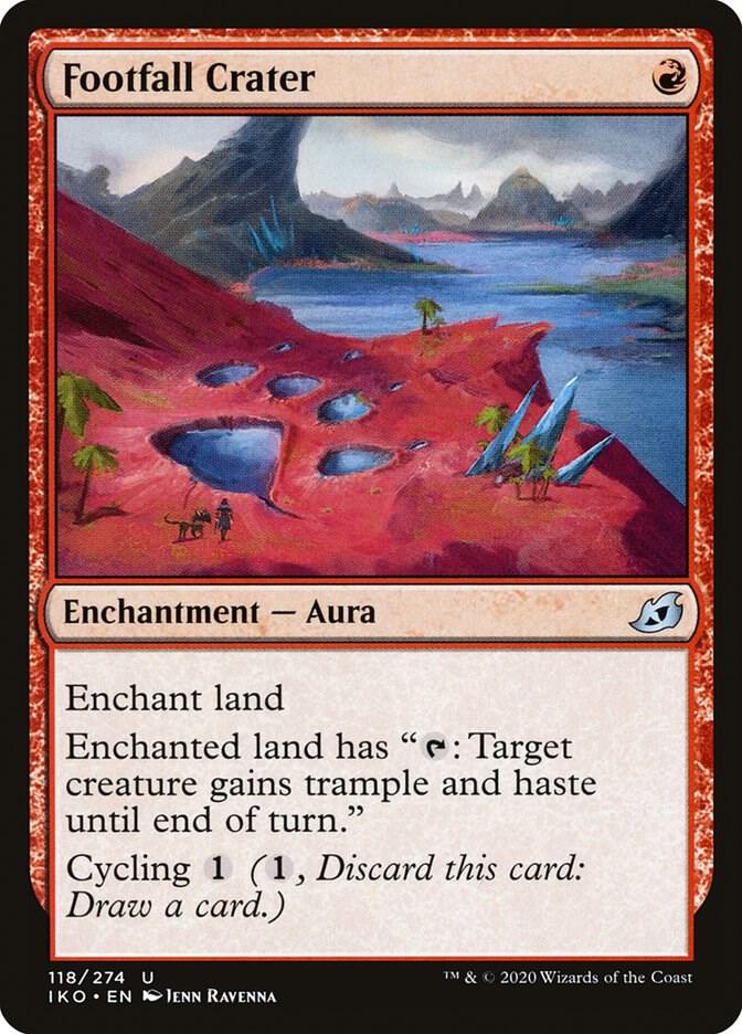 Footfall Crater (118) [Ikoria: Lair of Behemoths]