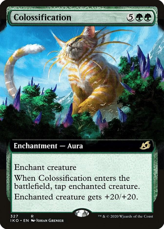 Colossification (Extended Art) (327) [Ikoria: Lair of Behemoths] [Extended Art]