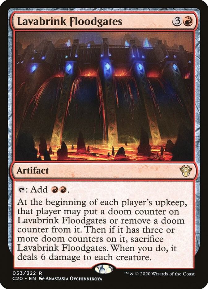 Lavabrink Floodgates (53) [Commander 2020]