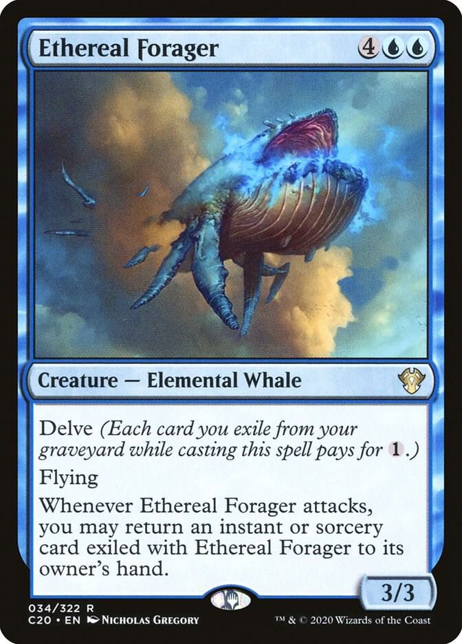 Ethereal Forager (34) [Commander 2020]
