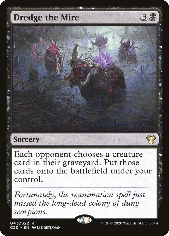 Dredge the Mire (43) [Commander 2020]