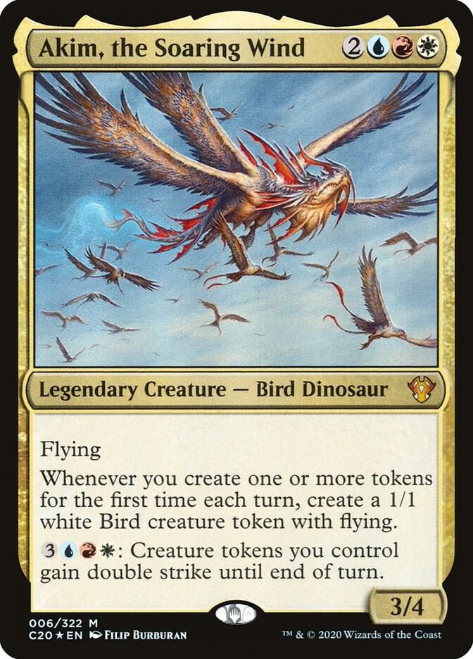Akim, the Soaring Wind (6) [Commander 2020]