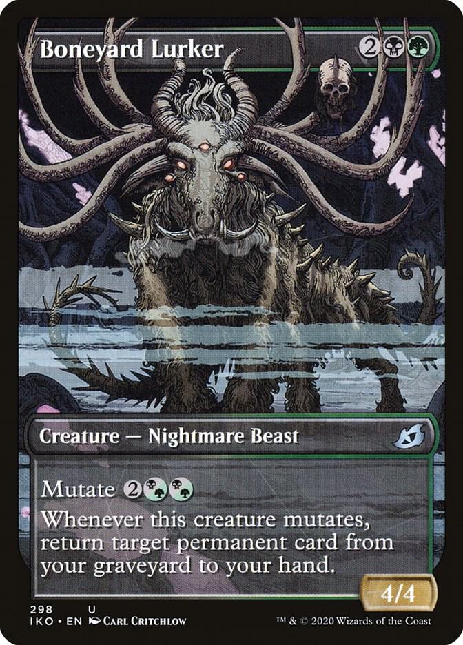 Boneyard Lurker (Showcase) (298) [Ikoria: Lair of Behemoths] [Showcase]