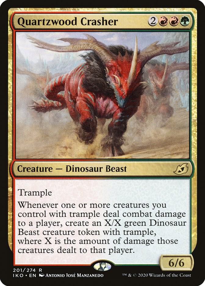 Quartzwood Crasher (201) [Ikoria: Lair of Behemoths]
