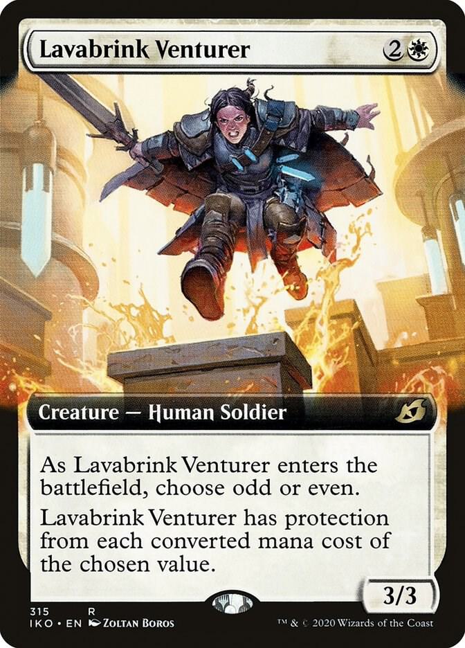 Lavabrink Venturer (Extended Art) (315) [Ikoria: Lair of Behemoths] [Extended Art]