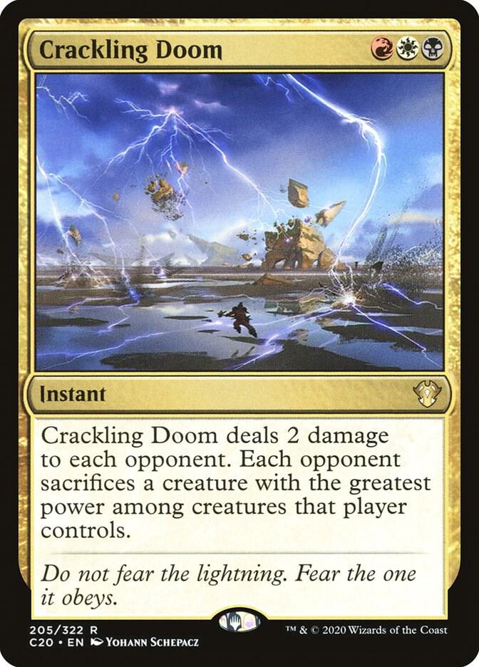 Crackling Doom (205) [Commander 2020]