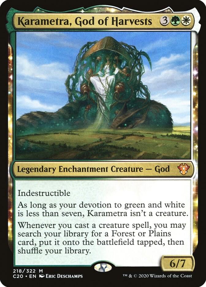 Karametra, God of Harvests (218) [Commander 2020]