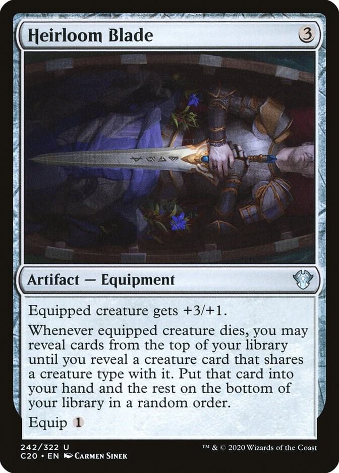 Heirloom Blade (242) [Commander 2020]