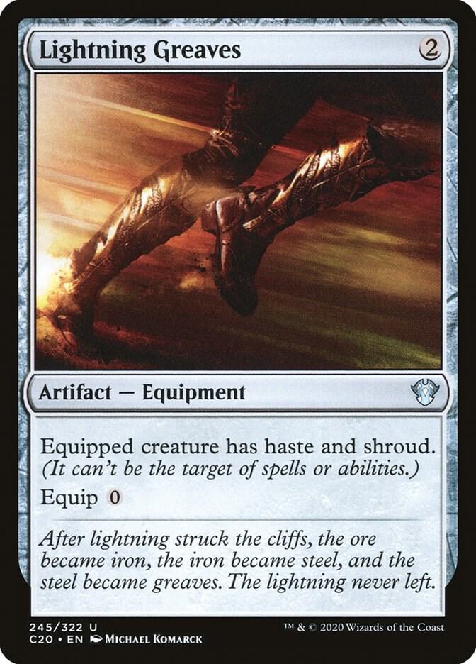 Lightning Greaves (245) [Commander 2020]
