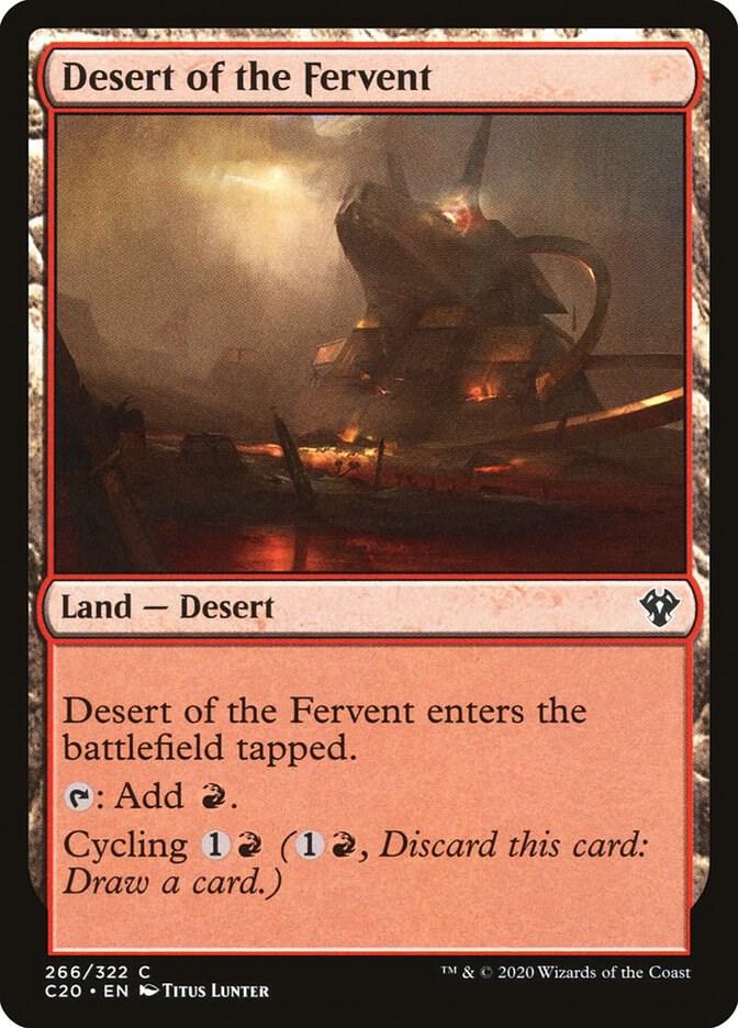 Desert of the Fervent (266) [Commander 2020]