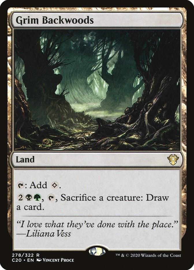 Grim Backwoods (278) [Commander 2020]
