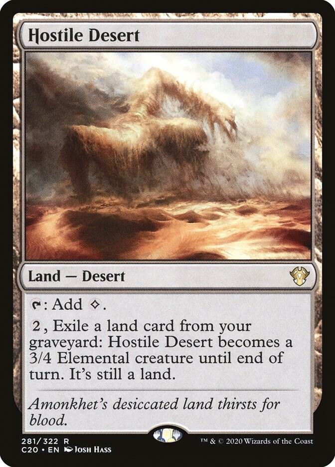Hostile Desert (281) [Commander 2020]