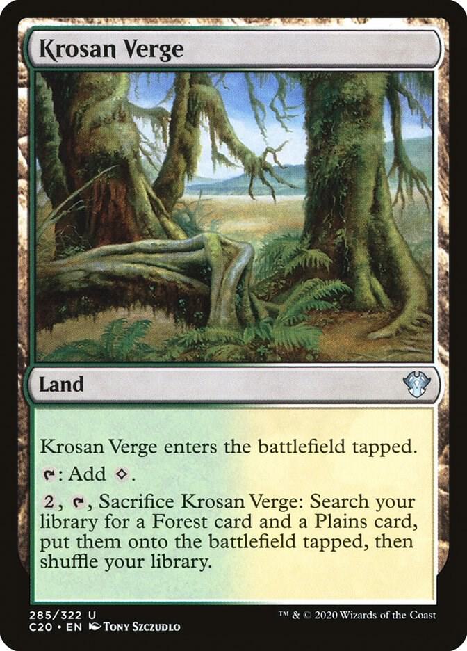 Krosan Verge (285) [Commander 2020]