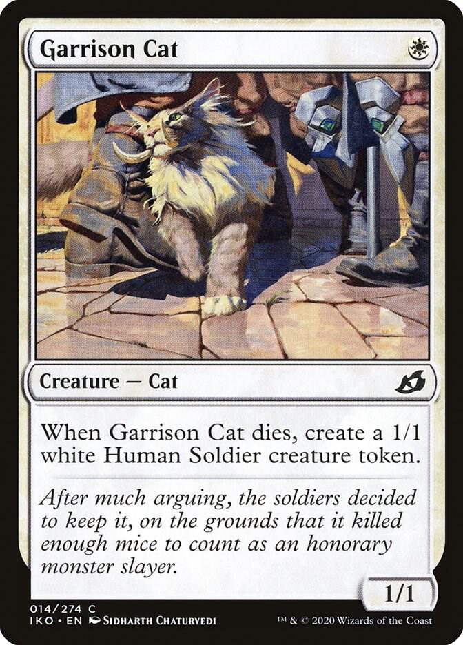 Garrison Cat (14) [Ikoria: Lair of Behemoths]