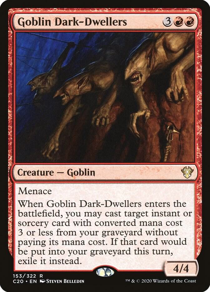 Goblin Dark-Dwellers (153) [Commander 2020]