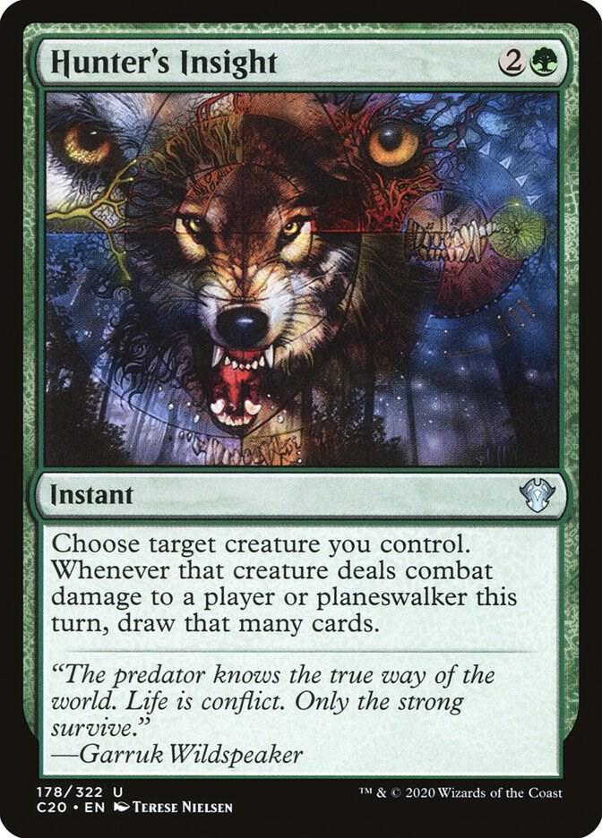 Hunter's Insight (178) [Commander 2020]