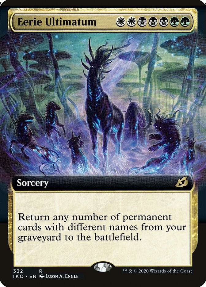 Eerie Ultimatum (Extended Art) (332) [Ikoria: Lair of Behemoths] [Extended Art]