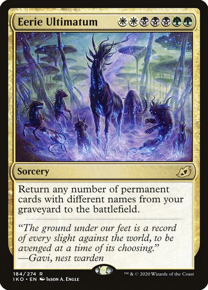 Eerie Ultimatum (184) [Ikoria: Lair of Behemoths]
