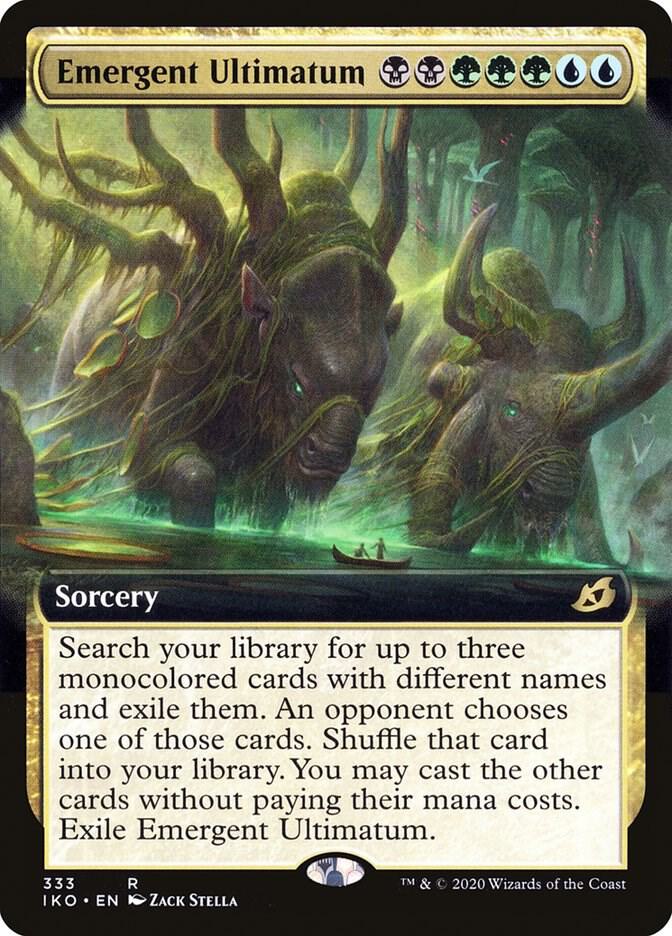 Emergent Ultimatum (Extended Art) (333) [Ikoria: Lair of Behemoths] [Extended Art]