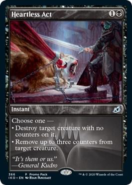 Heartless Act (366) [Ikoria: Lair of Behemoths Promos]