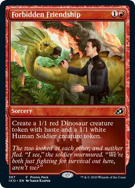 Forbidden Friendship (367) [Ikoria: Lair of Behemoths Promos]