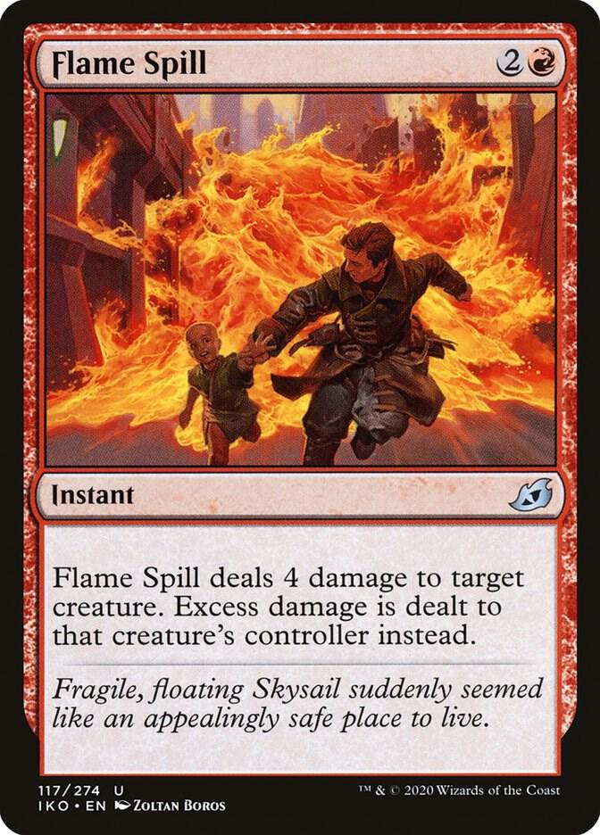Flame Spill (117) [Ikoria: Lair of Behemoths]