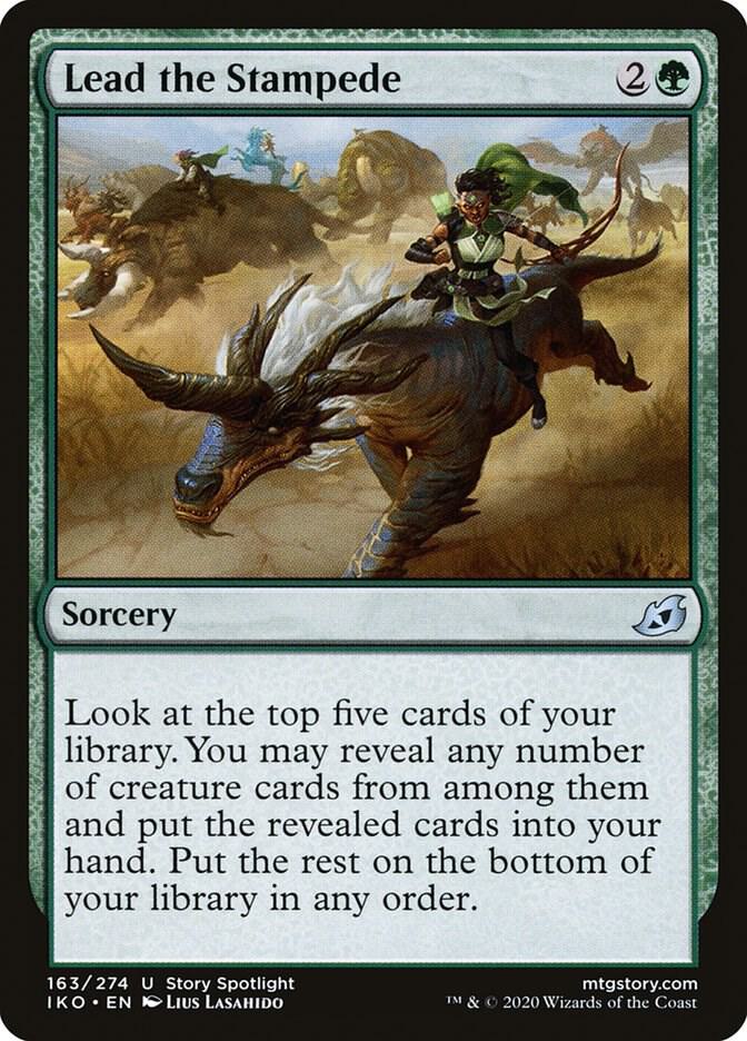 Lead the Stampede (163) [Ikoria: Lair of Behemoths]