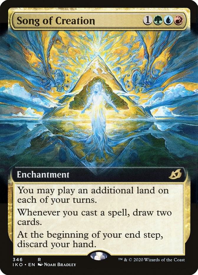 Song of Creation (Extended Art) (346) [Ikoria: Lair of Behemoths] [Extended Art]