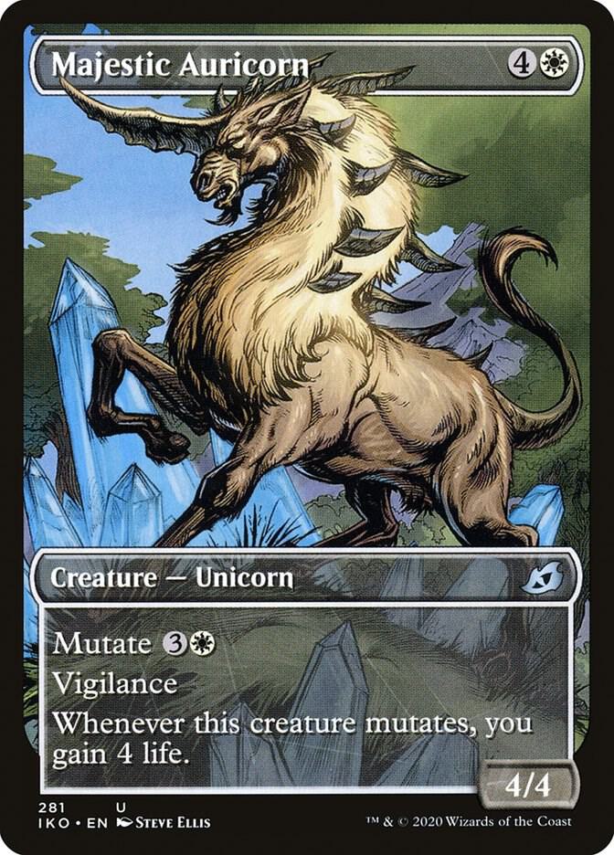 Majestic Auricorn (Showcase) (281) [Ikoria: Lair of Behemoths] [Showcase]