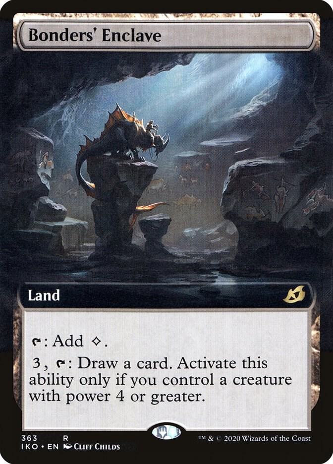 Bonders' Enclave (Extended Art) (363) [Ikoria: Lair of Behemoths] [Extended Art]