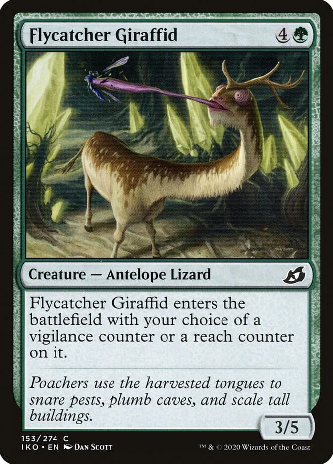 Flycatcher Giraffid (153) [Ikoria: Lair of Behemoths]