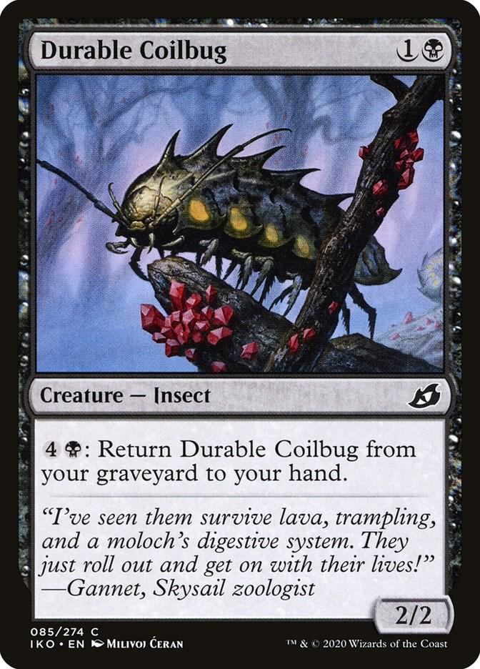 Durable Coilbug (85) [Ikoria: Lair of Behemoths]
