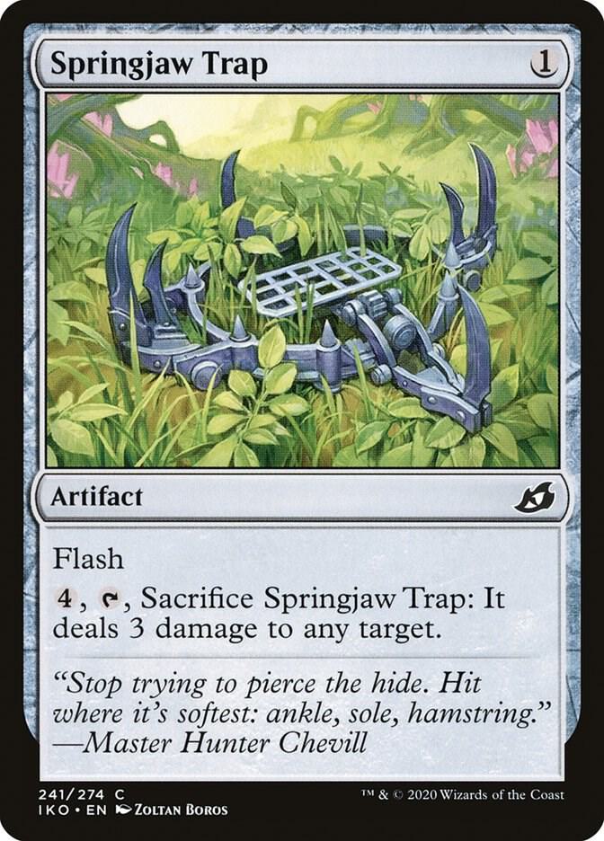 Springjaw Trap (241) [Ikoria: Lair of Behemoths]