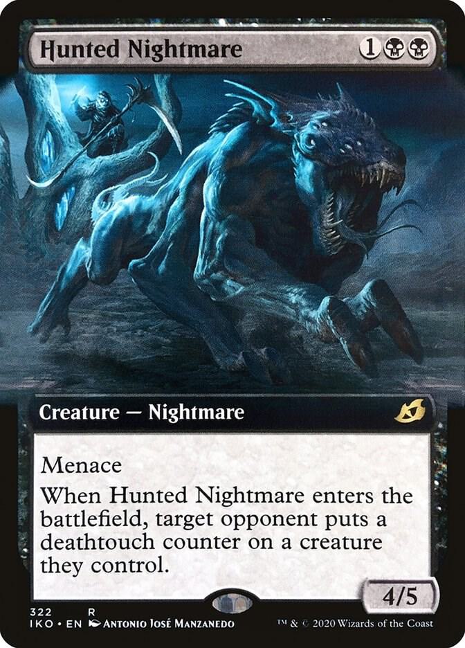 Hunted Nightmare (Extended Art) (322) [Ikoria: Lair of Behemoths] [Extended Art]