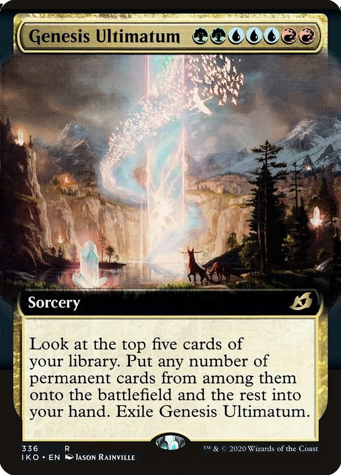Genesis Ultimatum (Extended Art) (336) [Ikoria: Lair of Behemoths] [Extended Art]