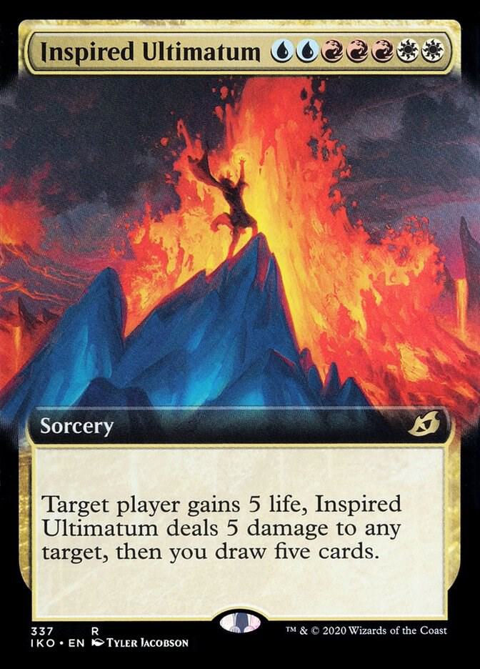 Inspired Ultimatum (Extended Art) (337) [Ikoria: Lair of Behemoths] [Extended Art]