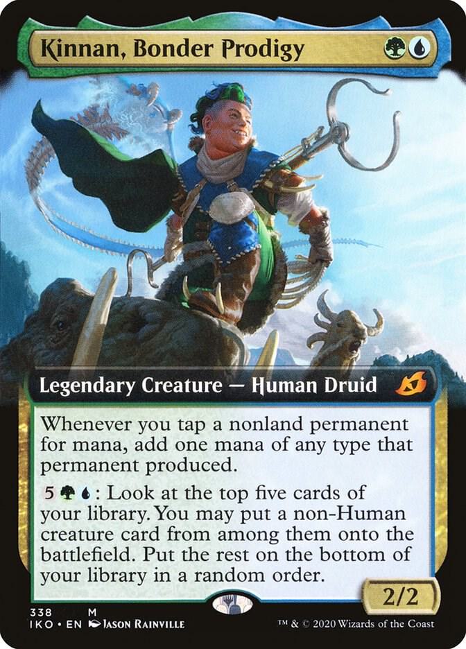 Kinnan, Bonder Prodigy (Extended Art) (338) [Ikoria: Lair of Behemoths] [Extended Art]