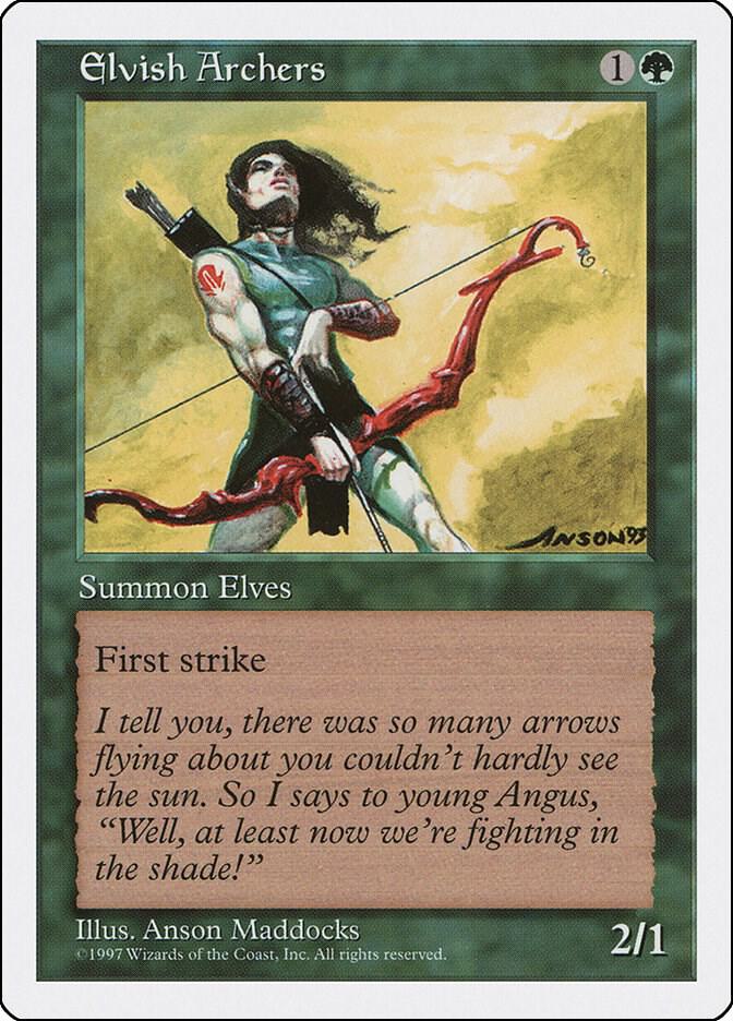 Elvish Archers (292) [Fifth Edition]