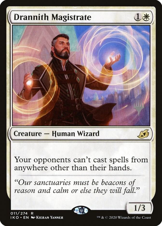 Drannith Magistrate (11) [Ikoria: Lair of Behemoths Promos]