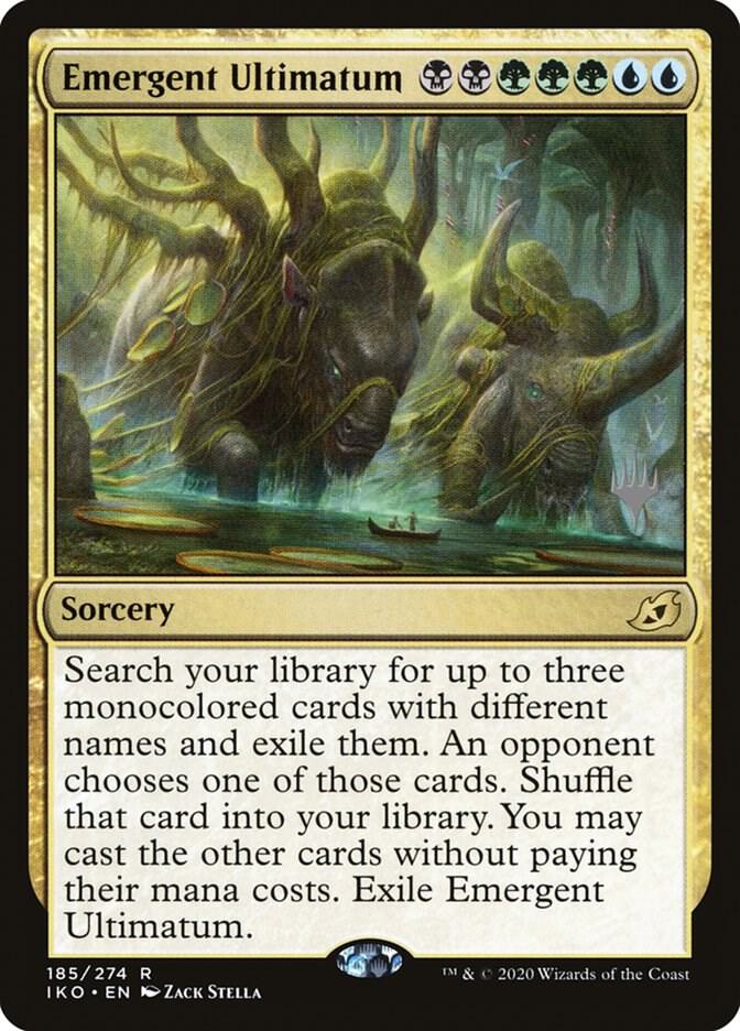 Emergent Ultimatum (185) [Ikoria: Lair of Behemoths Promos]