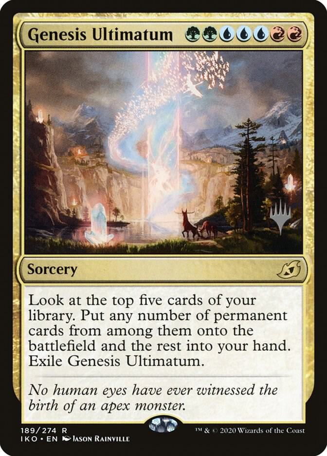 Genesis Ultimatum (189) [Ikoria: Lair of Behemoths Promos]