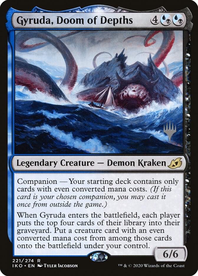 Gyruda, Doom of Depths (221) [Ikoria: Lair of Behemoths Promos]