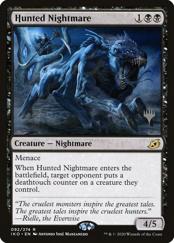 Hunted Nightmare (92) [Ikoria: Lair of Behemoths Promos]