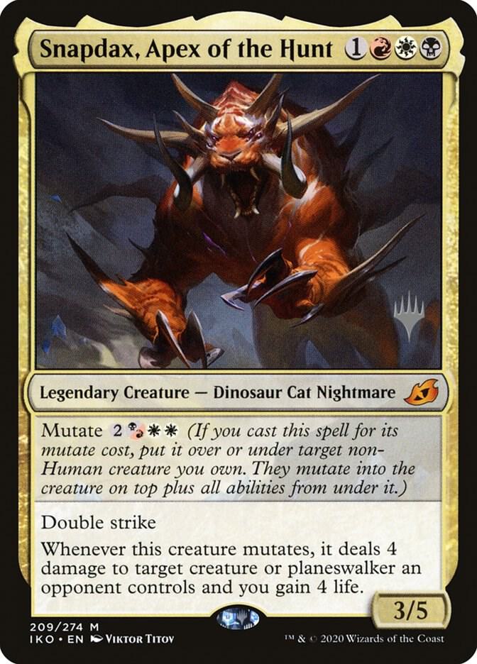 Snapdax, Apex of the Hunt (209) [Ikoria: Lair of Behemoths Promos]