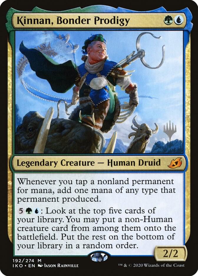 Kinnan, Bonder Prodigy (192) [Ikoria: Lair of Behemoths Promos]