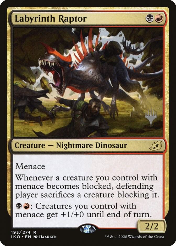 Labyrinth Raptor (193) [Ikoria: Lair of Behemoths Promos]