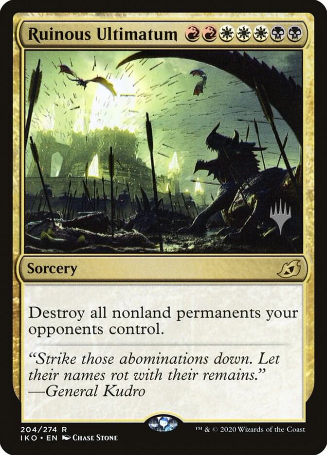 Ruinous Ultimatum (204) [Ikoria: Lair of Behemoths Promos]