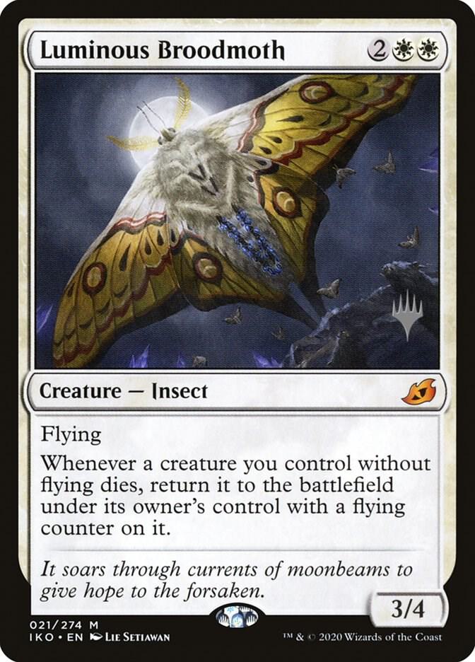 Luminous Broodmoth (21) [Ikoria: Lair of Behemoths Promos]