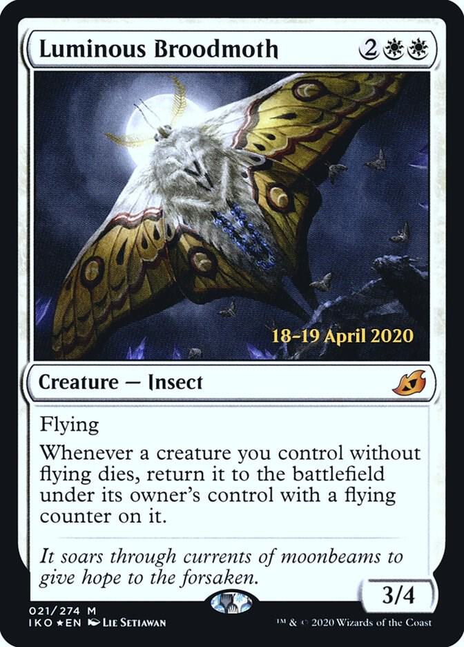 Luminous Broodmoth (21) [Prerelease Cards]