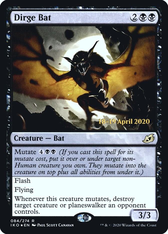 Dirge Bat (84) [Prerelease Cards]